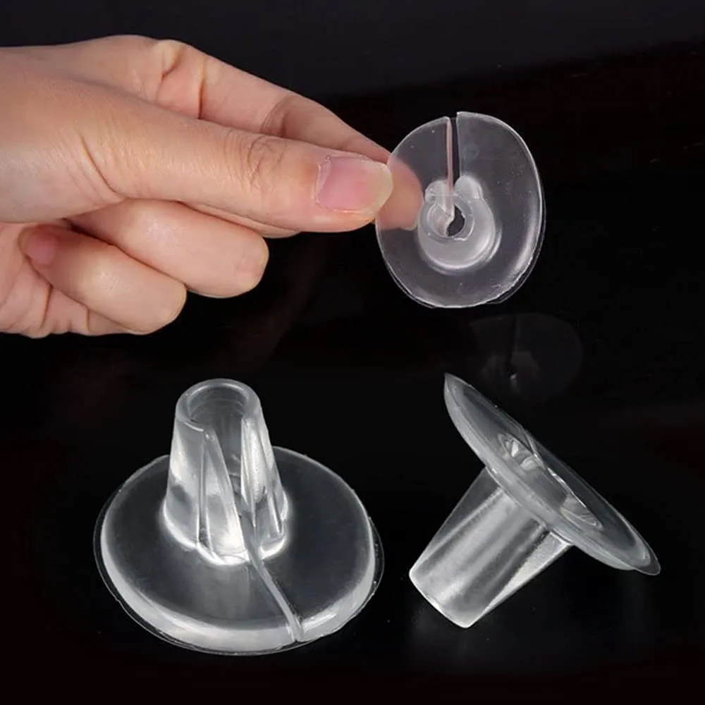 5 Pairs Silicone Thong Sandal Toe Protectors Sandal Toes Seam Guard Pad Flip-Flop Toe Cushion Clear Sandal Flip Flops Gel Toe Guards Cushions for Foot Protection