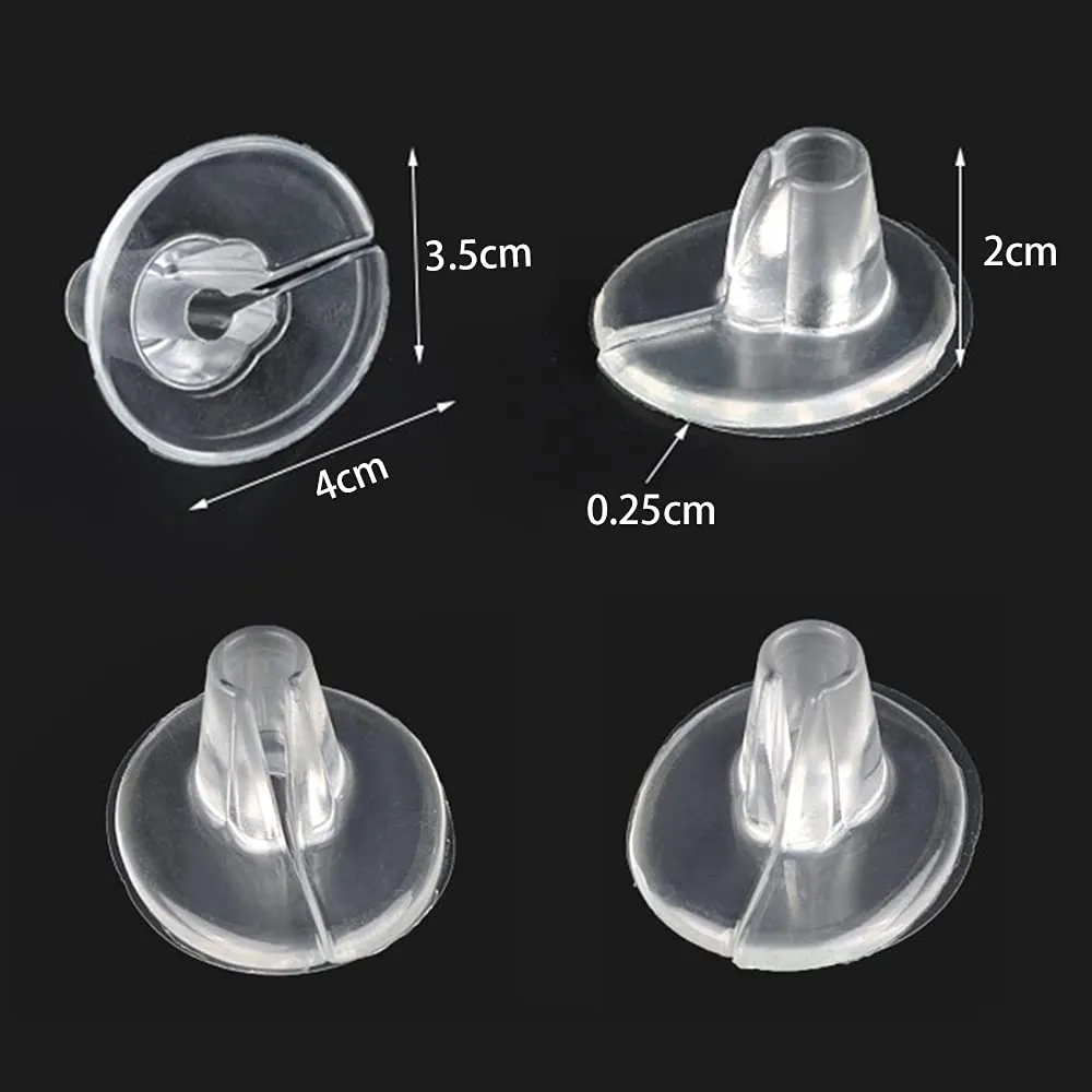5 Pairs Silicone Thong Sandal Toe Protectors Sandal Toes Seam Guard Pad Flip-Flop Toe Cushion Clear Sandal Flip Flops Gel Toe Guards Cushions for Foot Protection