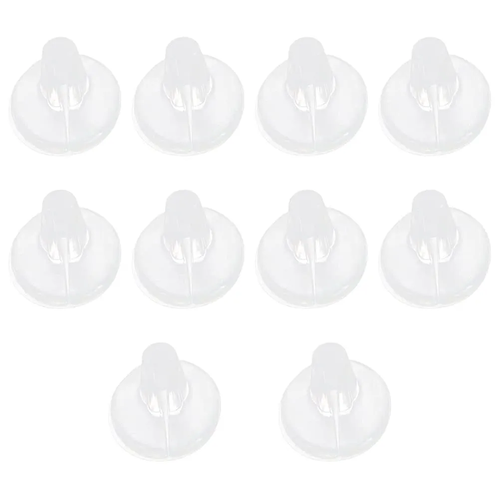 5 Pairs Silicone Thong Sandal Toe Protectors Sandal Toes Seam Guard Pad Flip-Flop Toe Cushion Clear Sandal Flip Flops Gel Toe Guards Cushions for Foot Protection