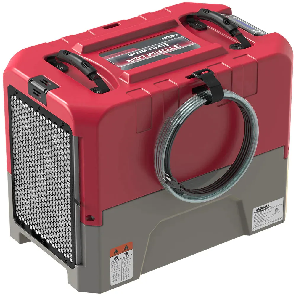 AlorAir Storm LGR Extreme 85 PPD Commercial Dehumidifier with Pump for Restoration
