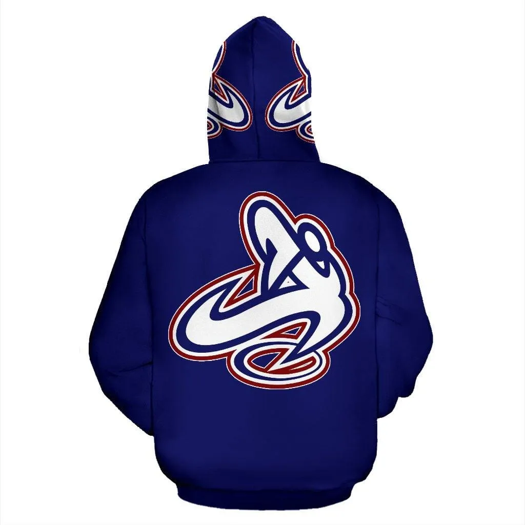 Athletic Apparatus Navy 1 Unisex pull over Hoodies