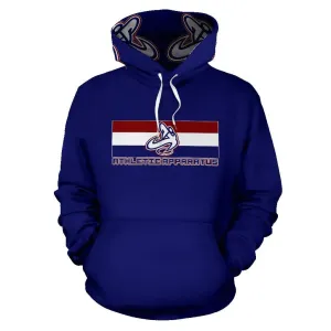 Athletic Apparatus Navy 1 Unisex pull over Hoodies