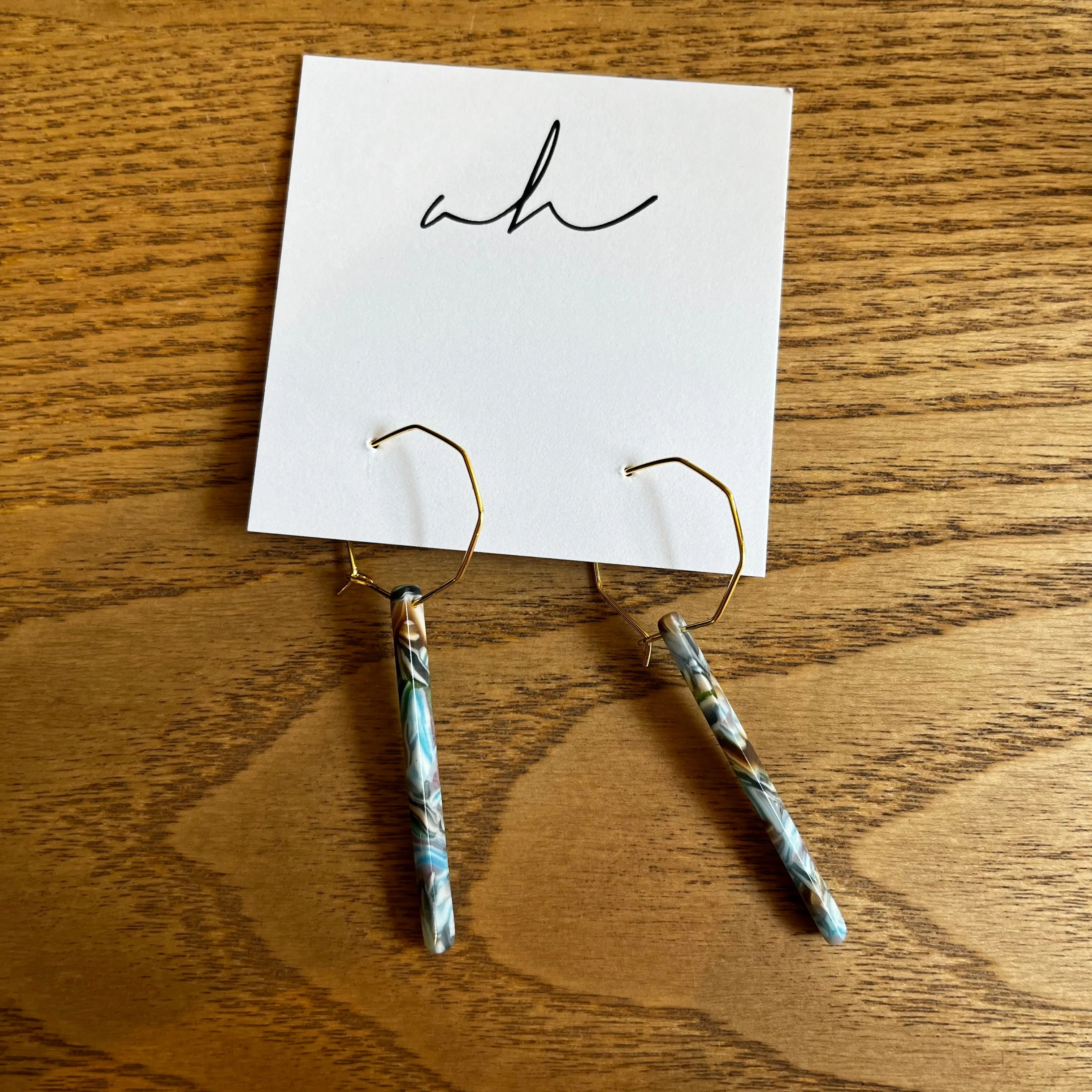 Beachside Confetti Earrings | AH Designs