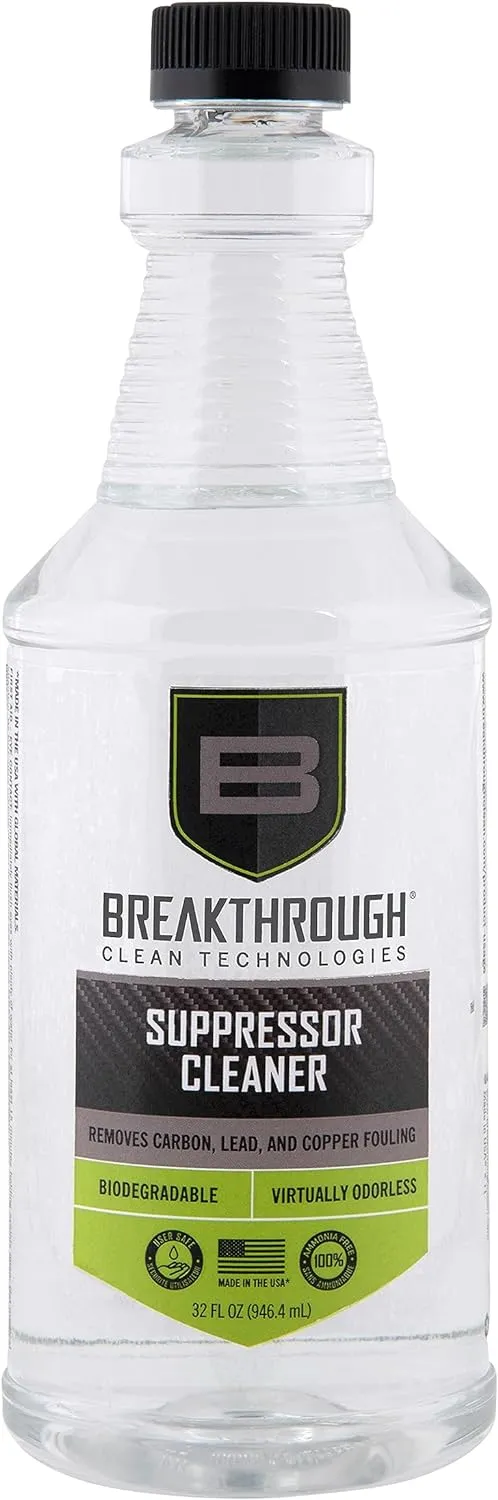 Breakthrough Clean Technologies®, Suppressor Cleaner, 32oz, Clear