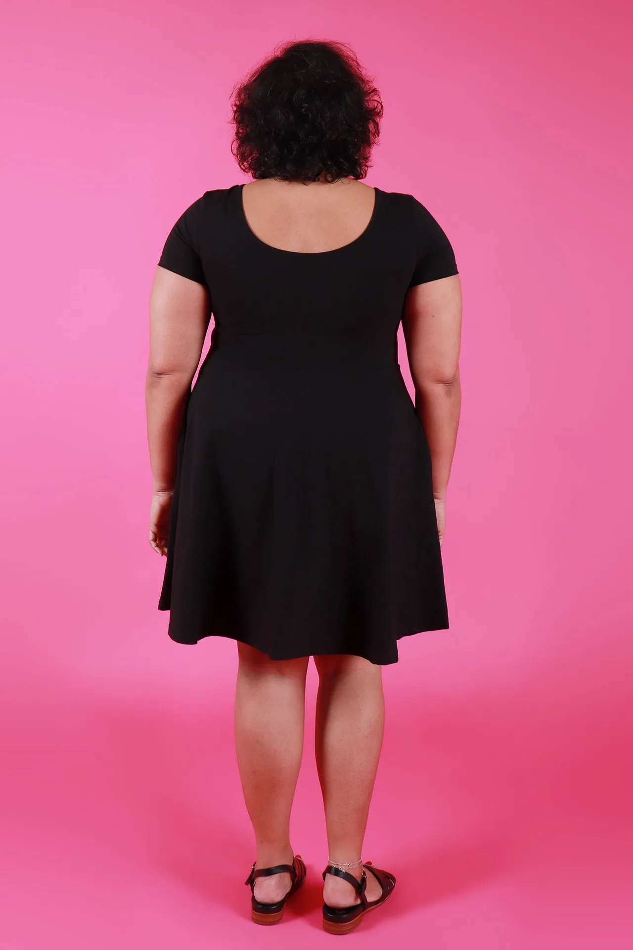 Bronte Dress Black Swan