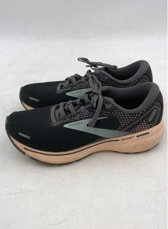 Brooks Women's Ghost 14 Black Running Athletic Shoes - Size 6