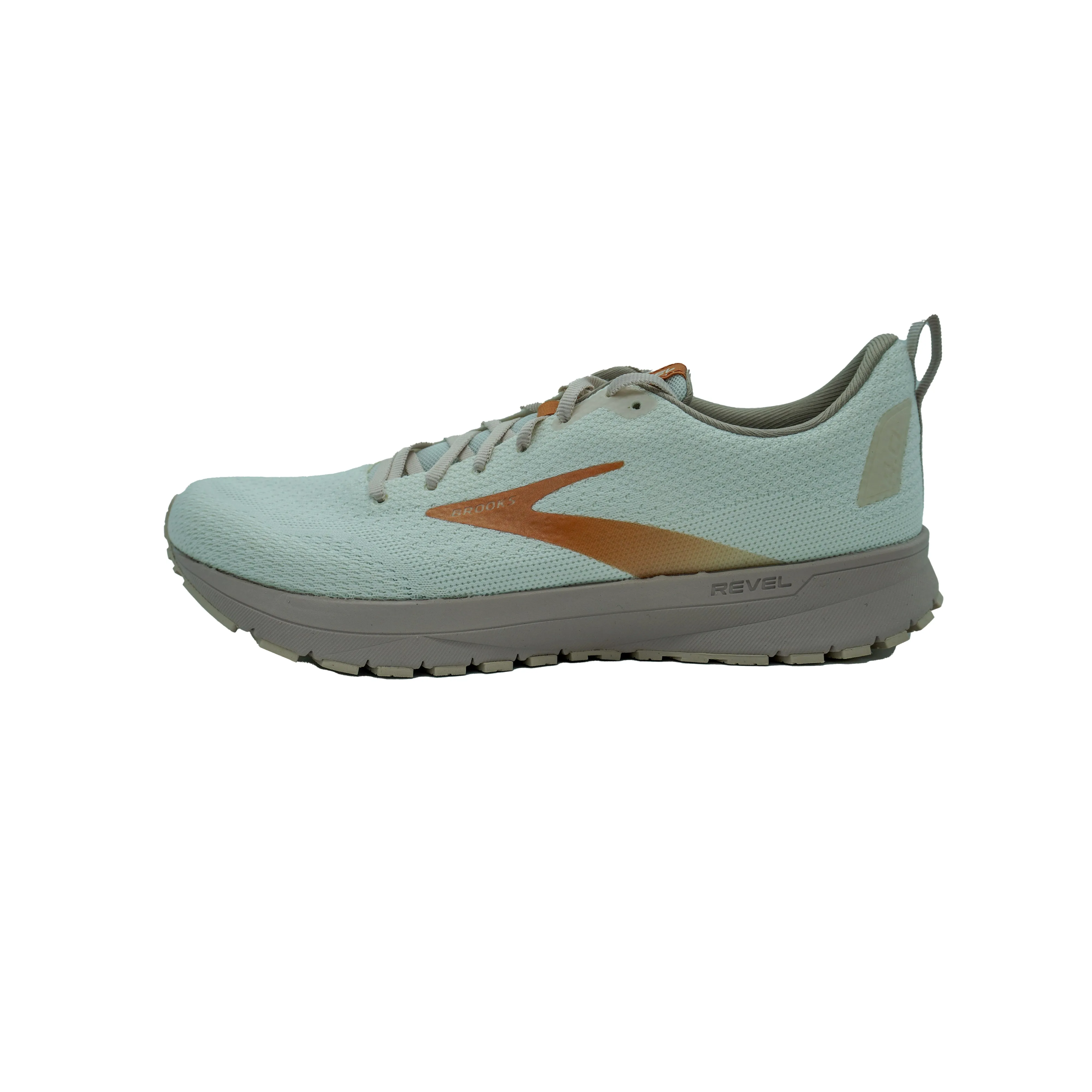 Brooks Women's Revel 4 Energize Running Athletic Shoes Beige Size 9.5