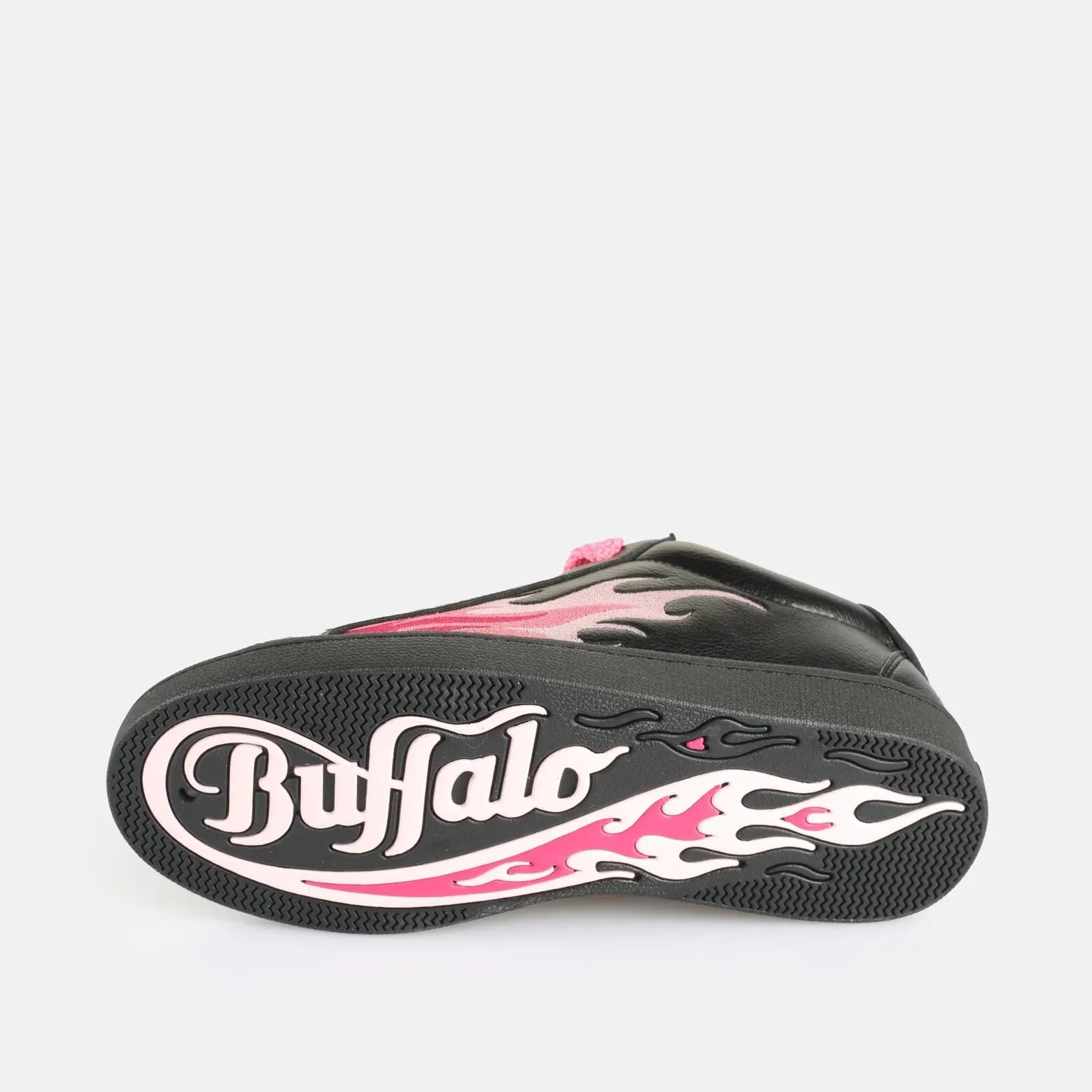 Buffalo Liberty Boots Sneaker 90er Flammen PINK