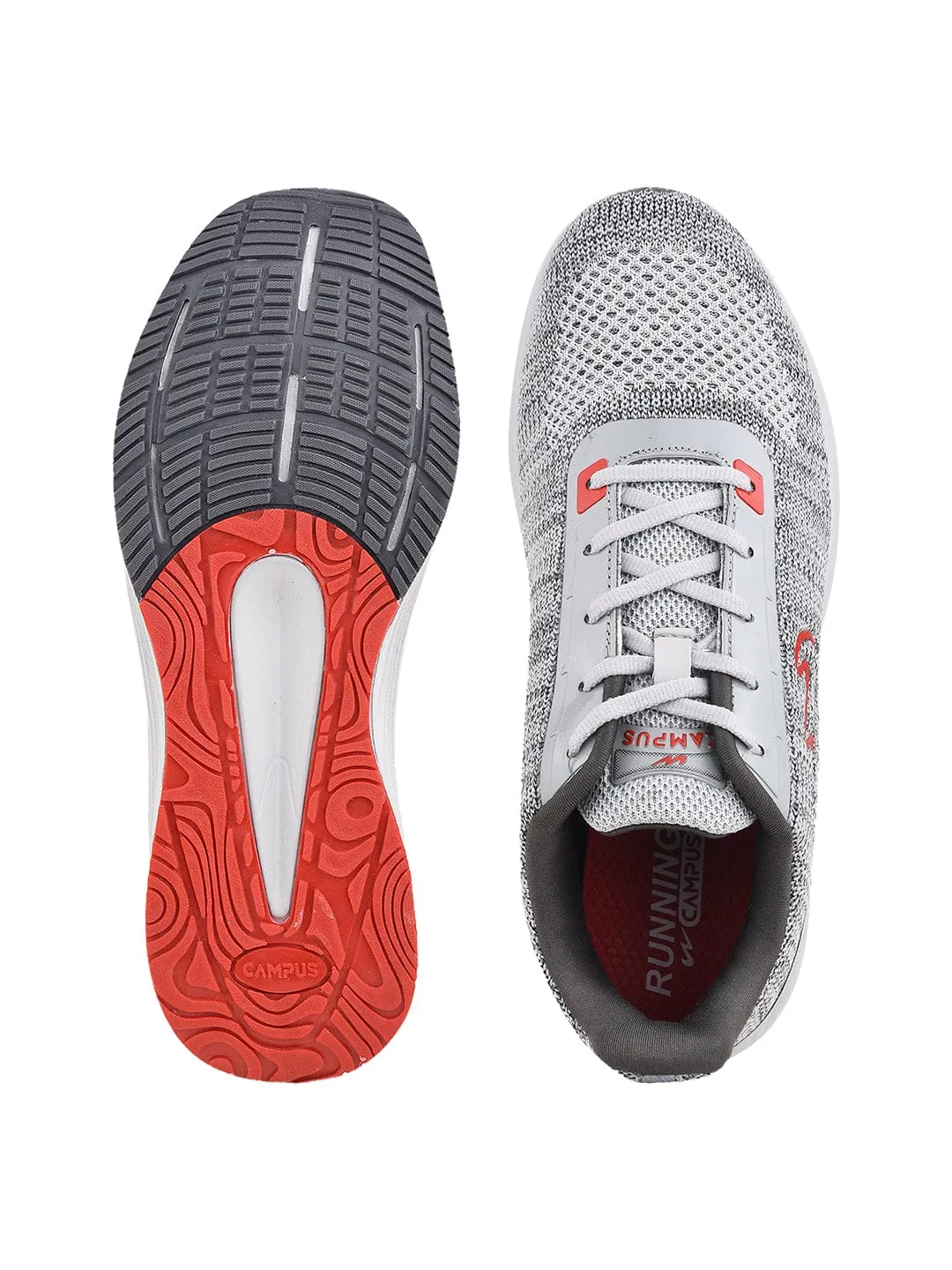 CAMP ZANE Grey Men's Running Shoes