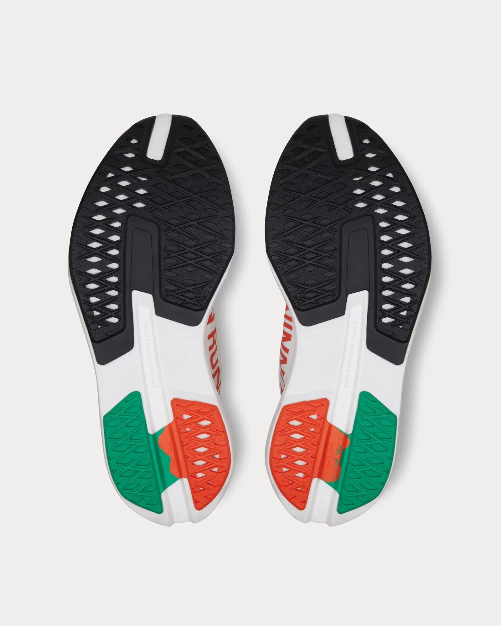 Cloudboom Zone White / Flame Running Shoes