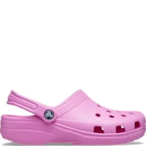 Crocs Classic Clog Taffy Pink Unisex Croslite Casual Slip On Shoes Lightweight Beach