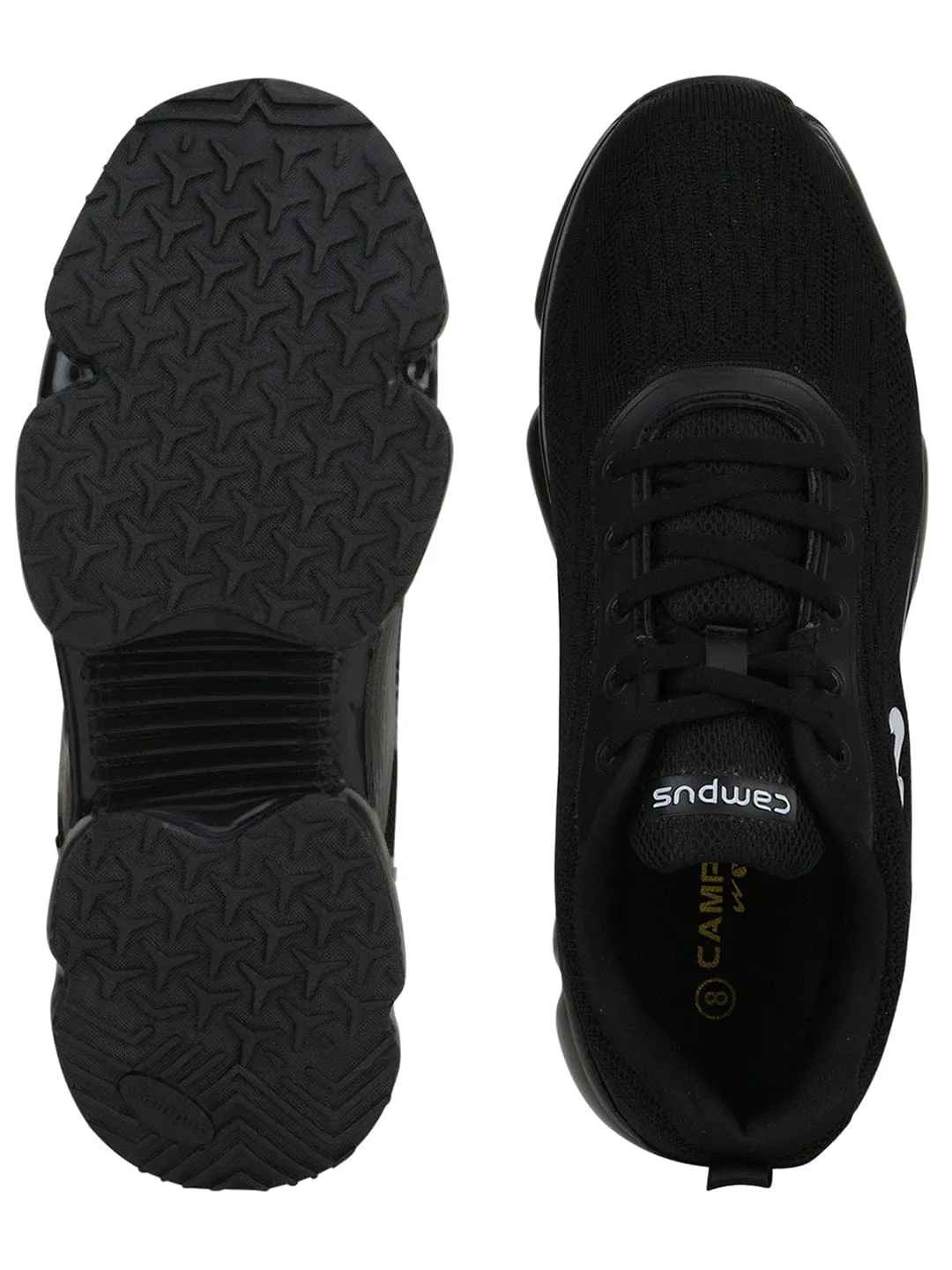 DIAMOND Black Men's Running Shoes