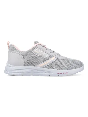 DOLPHIN N Light Grey Women's Running Shoes