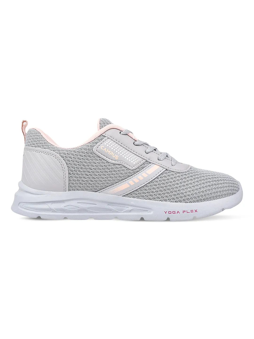 DOLPHIN N Light Grey Women's Running Shoes