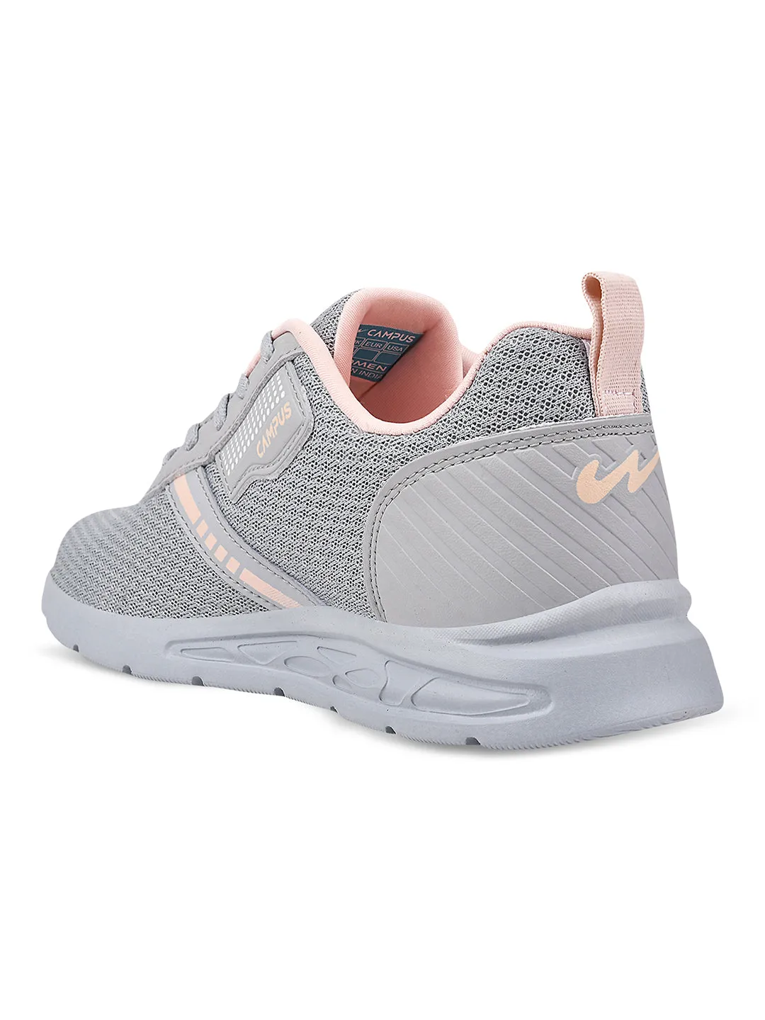 DOLPHIN N Light Grey Women's Running Shoes