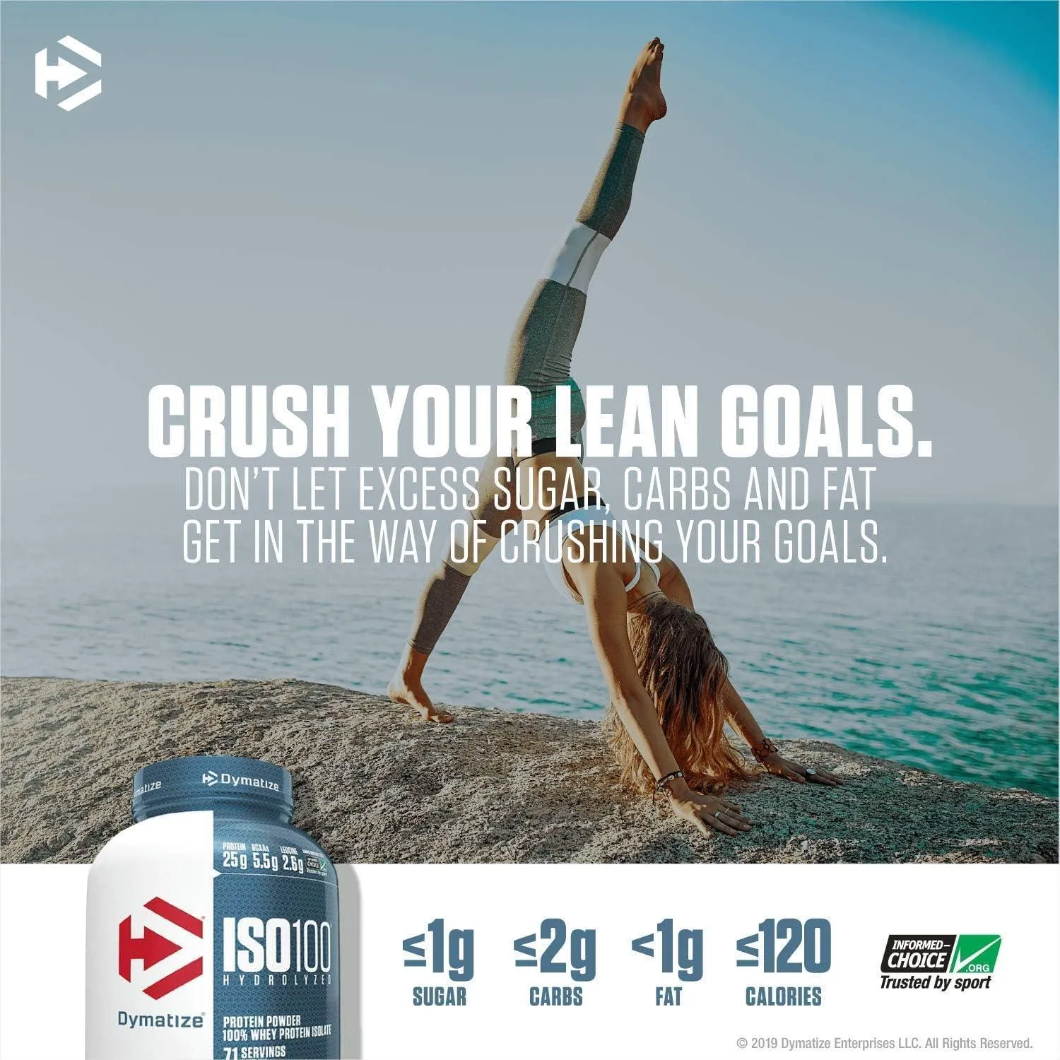 Dymatize ISO 100 Chocolate Peanut Butter 5Lb