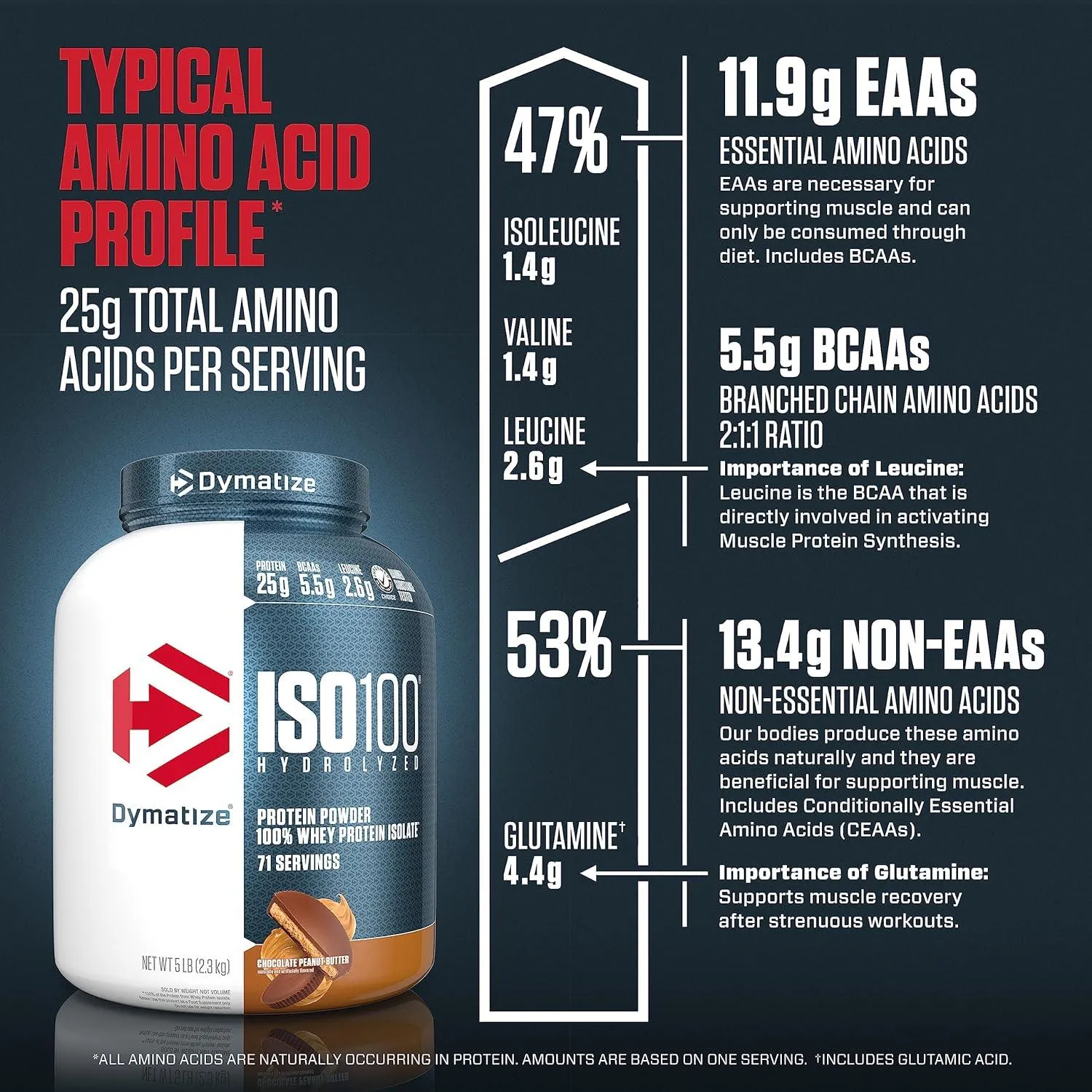 Dymatize ISO 100 Chocolate Peanut Butter 5Lb