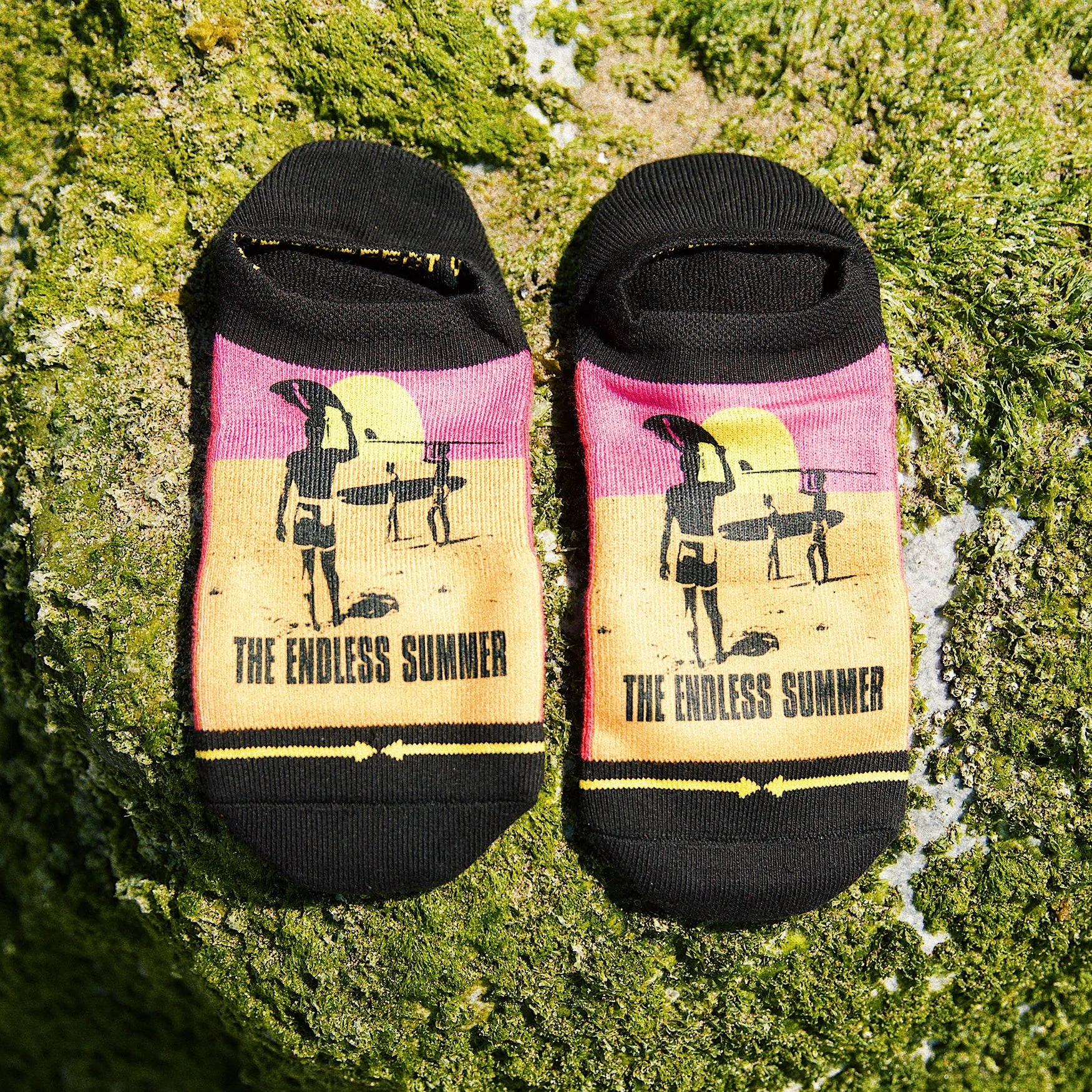 Endless Summer Movie Poster No Show Socks