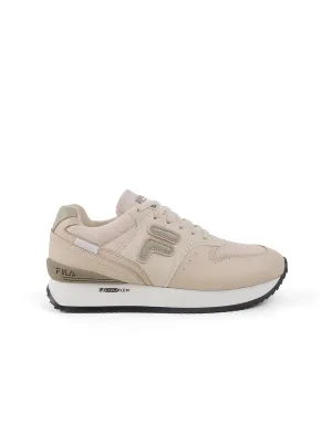 Fila Women Beige Retro-Jo Textile Shoes