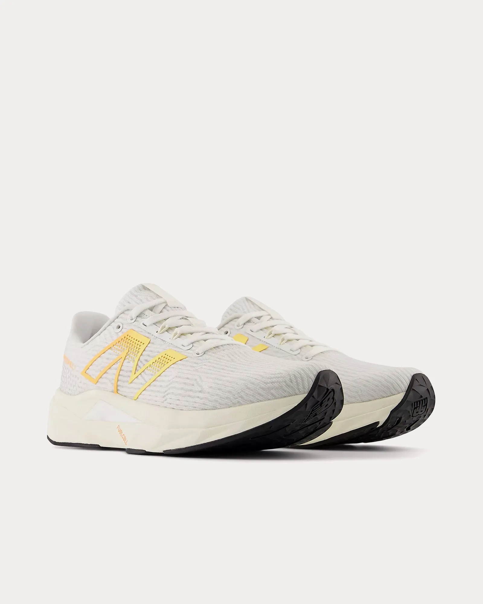 FuelCell Propel v5 White/ Black / Hot Mango Running Shoes