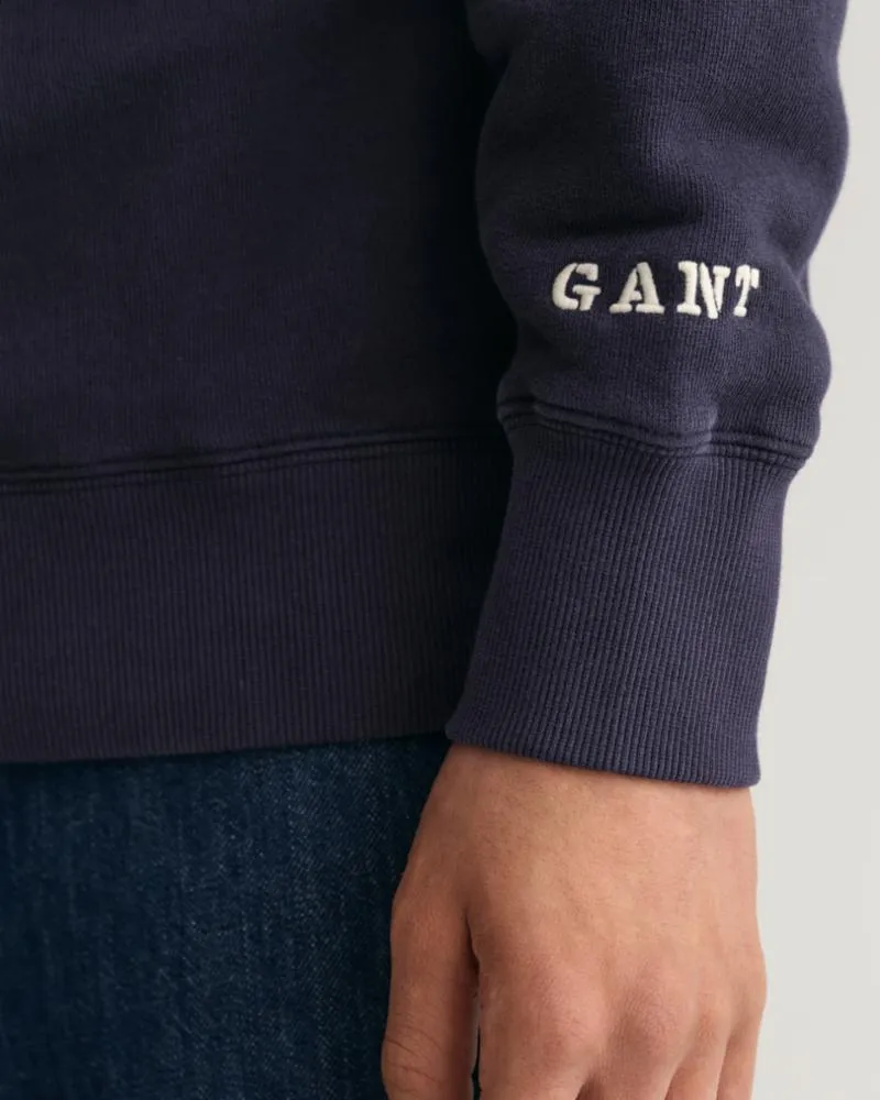 Gant Apparel Mens MARITIME C-NECK 433/EVENING BLUE