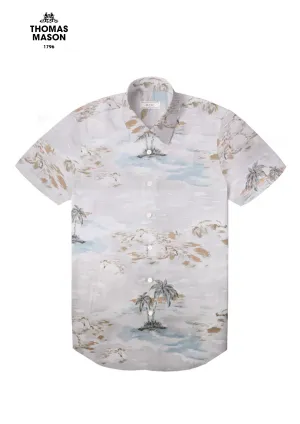 Golden Sands Printed Short Sleeve Shirt