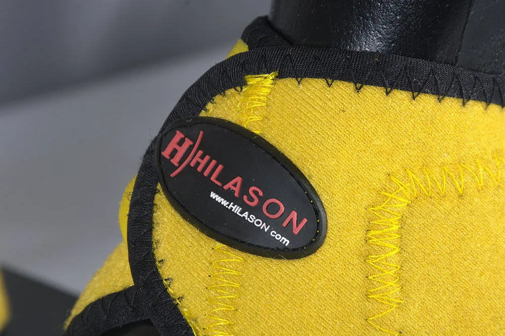 HILASON Western Horse Leg Protection No Turn Bell Boots Pair  L M S