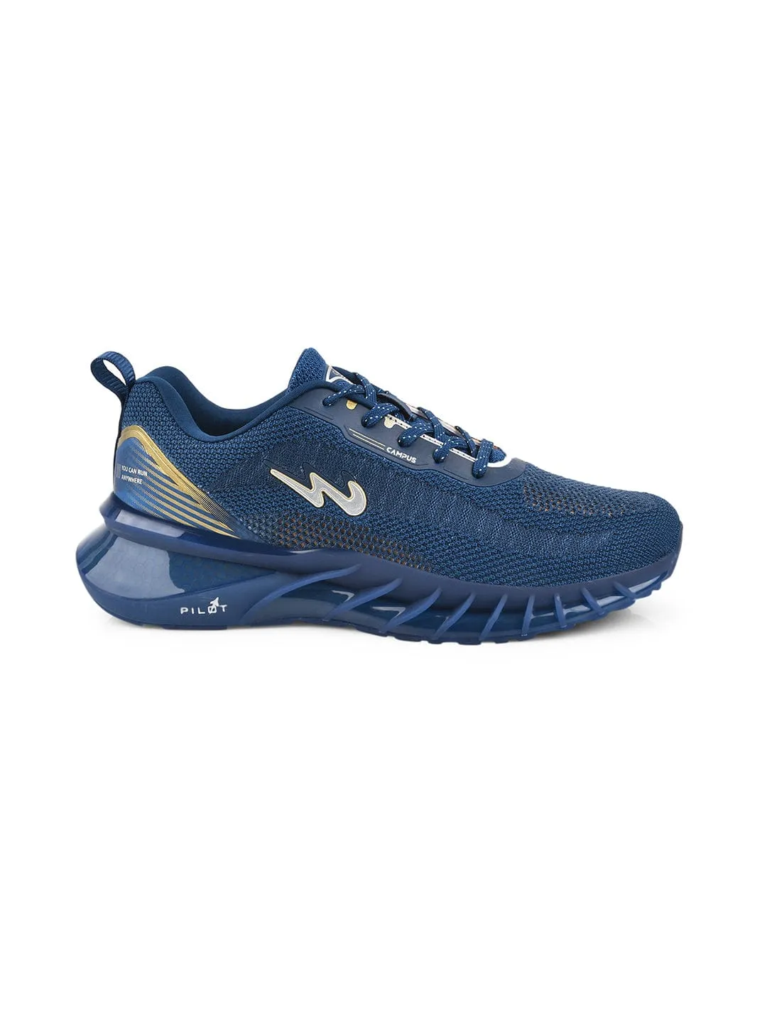 HOOD Blue Men's Running Shoes