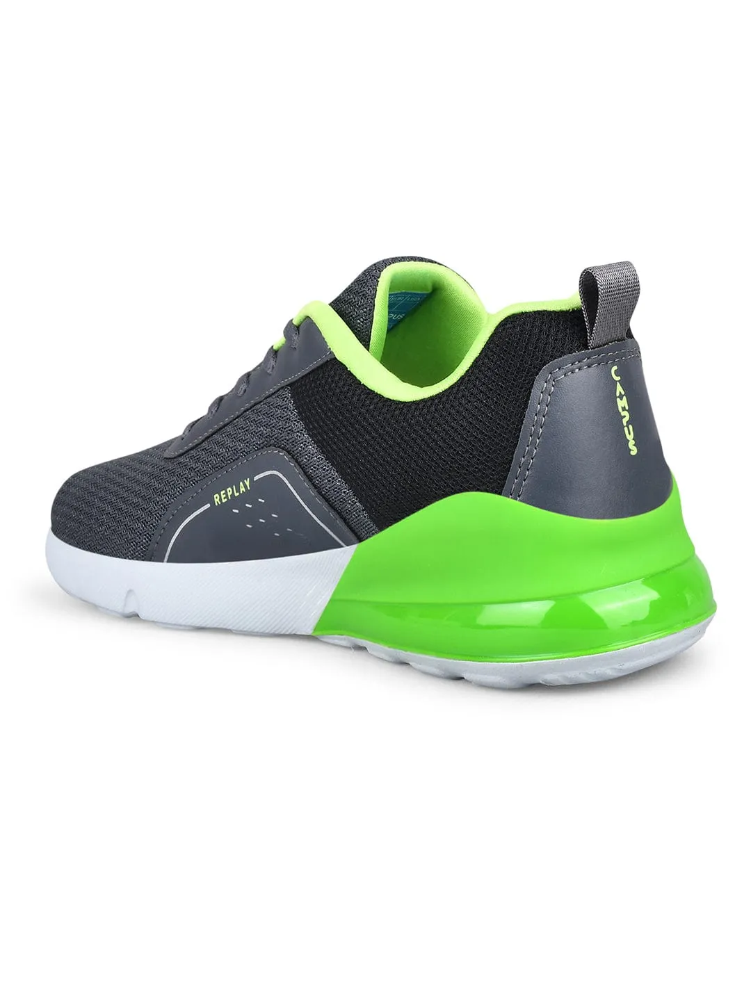 KIDOS-CHILD Grey Child Running Shoes