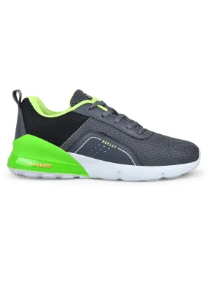 KIDOS-CHILD Grey Child Running Shoes