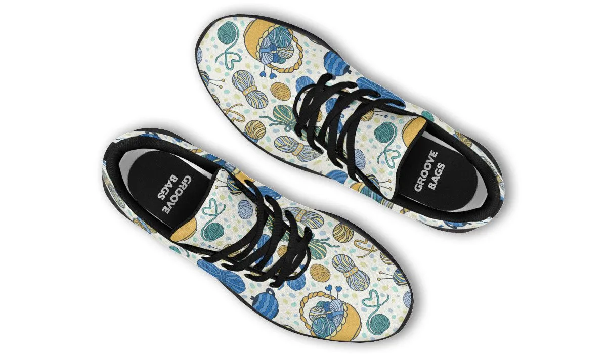 Knitting Lover Athletic Sneakers