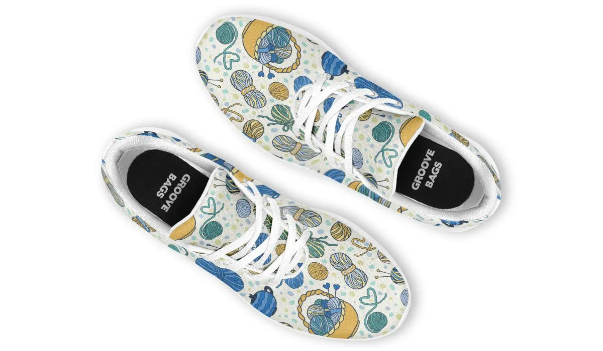 Knitting Lover Athletic Sneakers