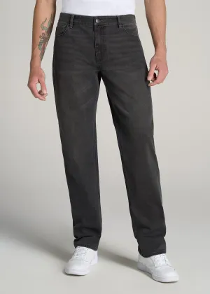 LJ&S STRAIGHT LEG Jeans for Tall Men in Industrial Grey