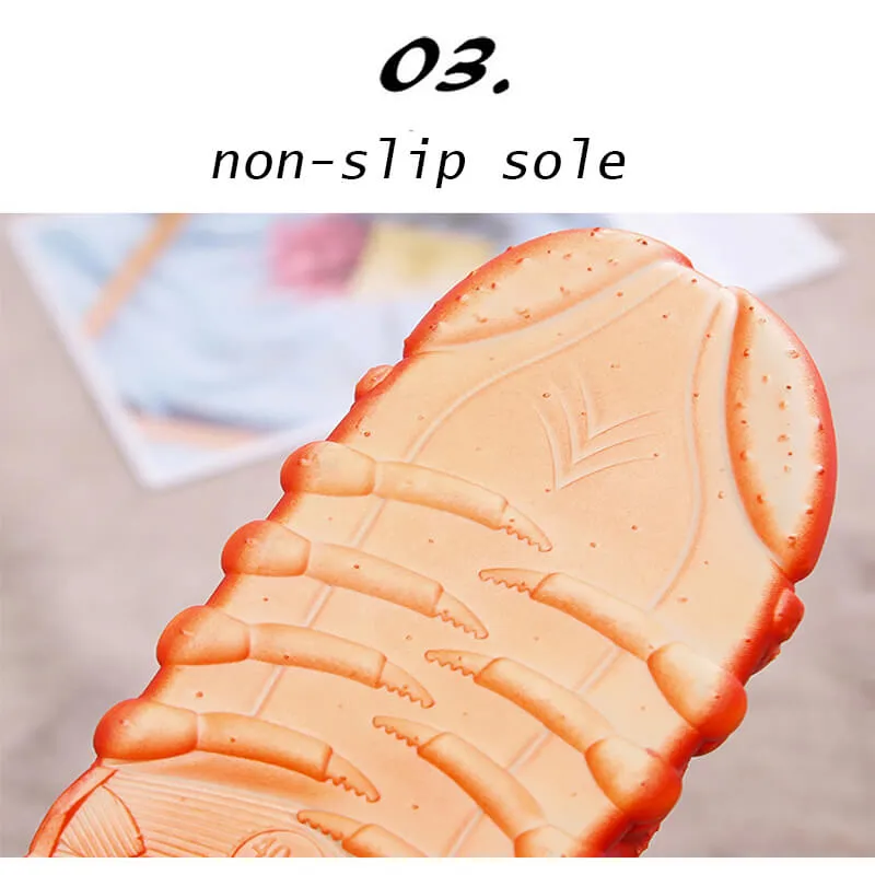 Lobster Flip floops Funny Sandals Slippers Unisex Lobster Shoes Pool Beach Party Fish for Women Men & Kid