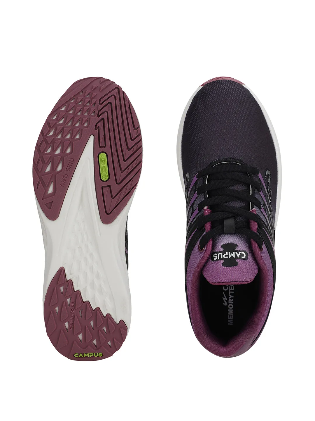 MARIUS Black Women's Sports Shoes