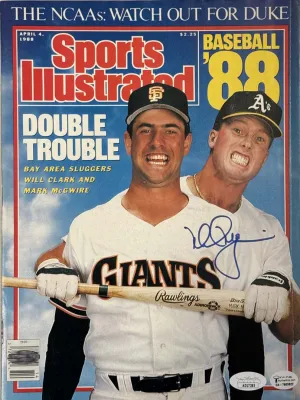 Mark McGwire Signed Sports Illustrated 4/4/1998 Issue (JSA)