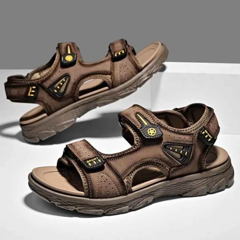 Men's Casual Shoes - Comfortable Leather Sandals (FC108)