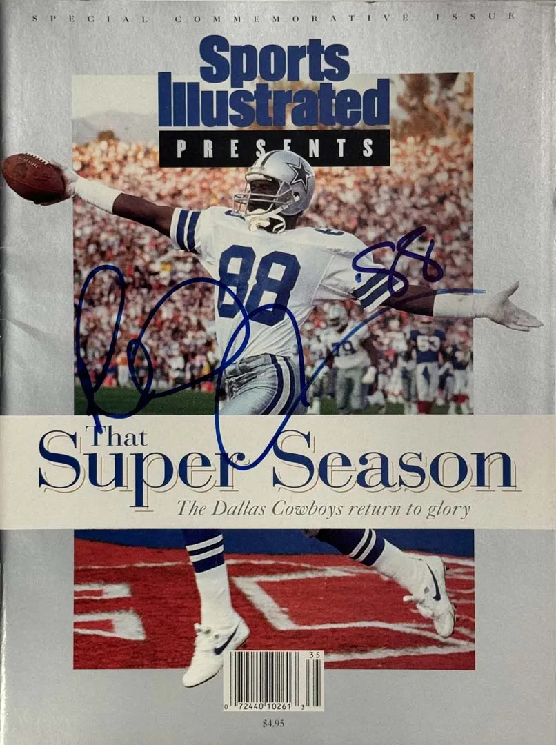 Michael Irvin Signed Sports Illustrated 2/10/1993 Issue (JSA)