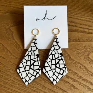 Mosaic Tile Earrings | AH Designs