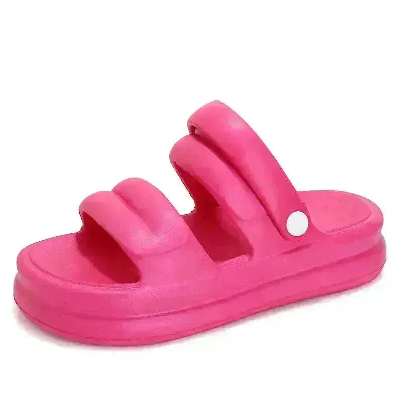 Multi-functional Thick-soled Sandals For Women Summer Outdoor Garden Slippers Beach Shoes