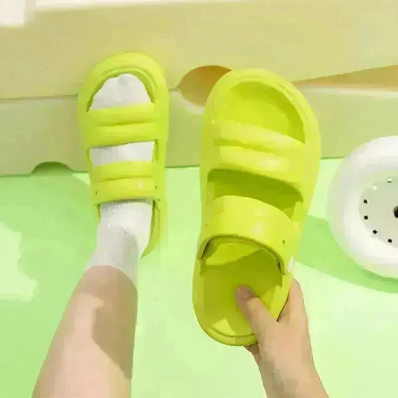 Multi-functional Thick-soled Sandals For Women Summer Outdoor Garden Slippers Beach Shoes