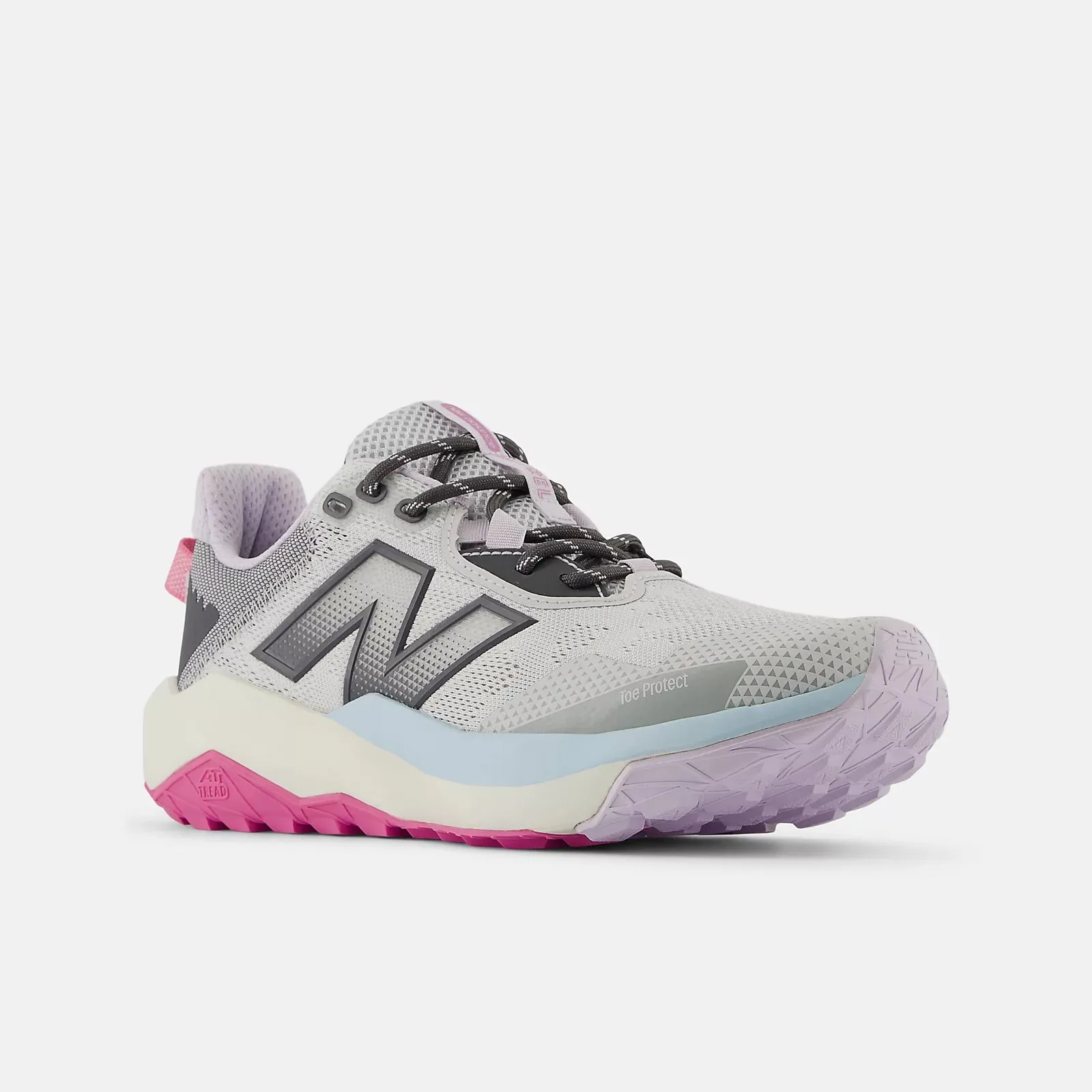 New Balance DynaSoft Nitrel v6 Women's Trail Running Shoes - Grey/Pink