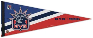 New York Rangers "NYR 1996" NHL Reverse-Retro 2022-23 Premium Felt Collector's Pennant - Wincraft