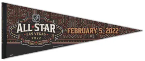 NHL All-Star Game 2022 (Las Vegas) Official Premium Felt Collector's Pennant - Wincraft