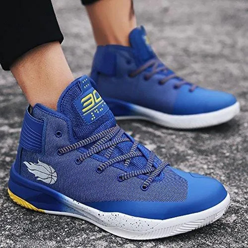 No.66 TOWN Women's Athletic Running Shoes Sneaker,Basketball Shoes Size 7 Blue