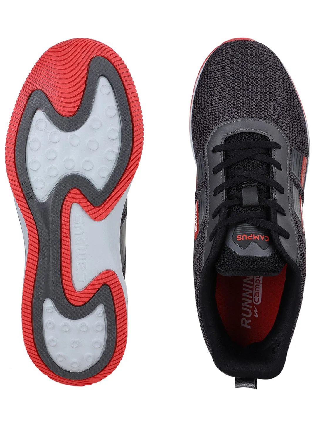PLATEUE N Grey Men's Running Shoes