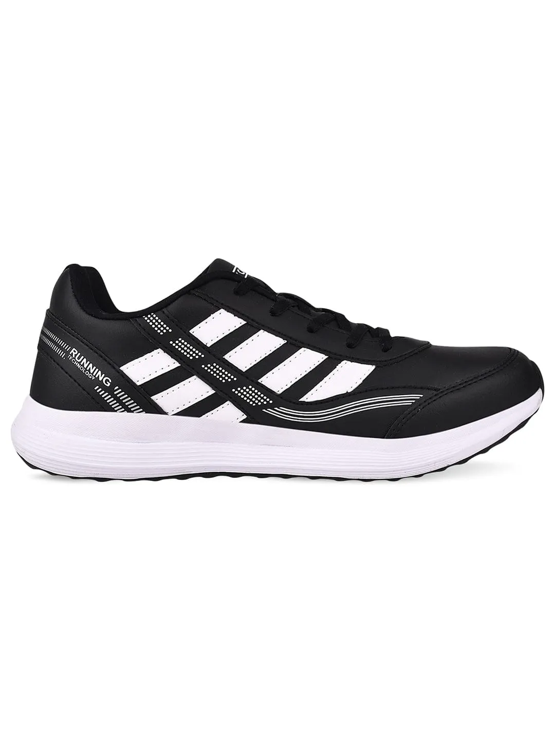 REGULAR Black Men's Running Shoes
