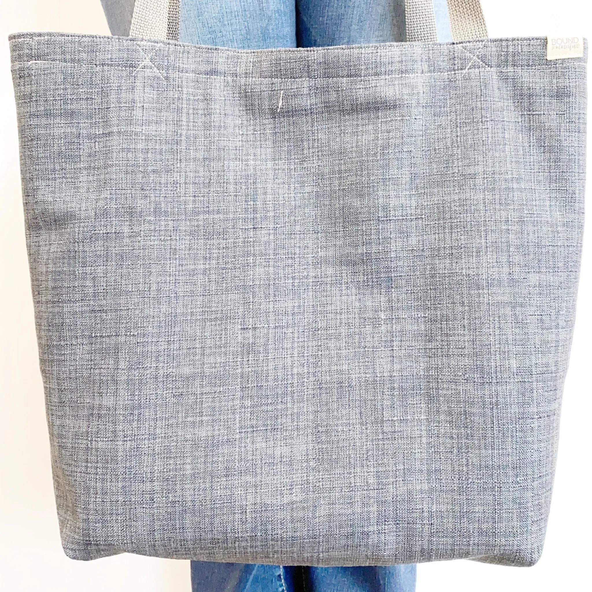 Reversible Art Bag, Recycled Fabric, Reversible Tote, Market Bag, Work Bag, Sturdy Tote, Women's Retreat Bag, Vacation