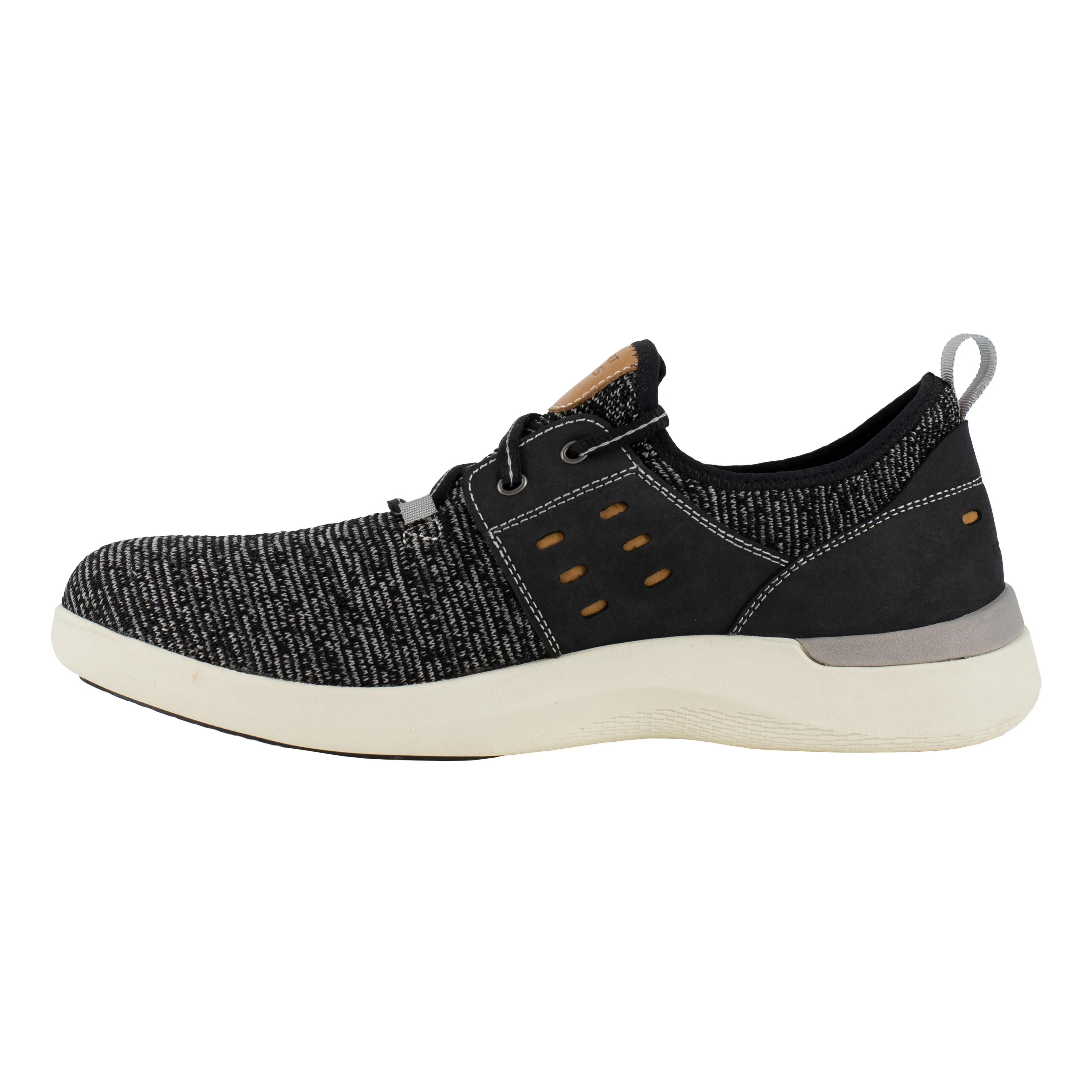 Rockport Men's TruFlex Comp Toe  Two Eye Tie Sneaker Work Shoe - Black - RK4689