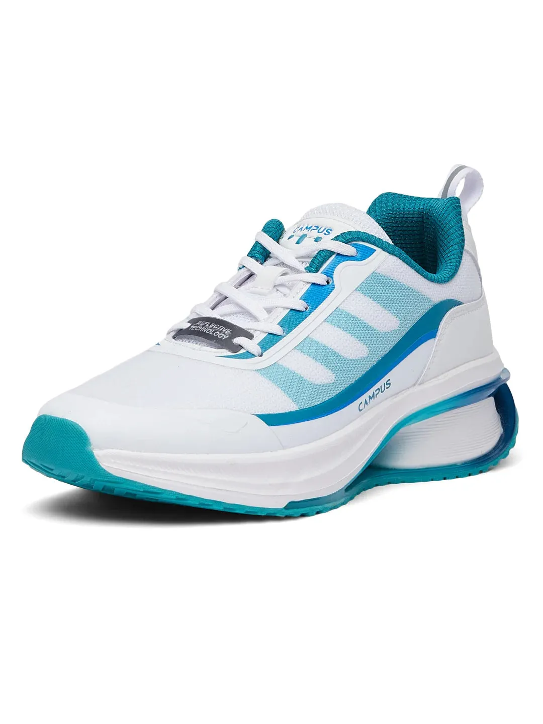 RUSTIK White Men's Running Shoes